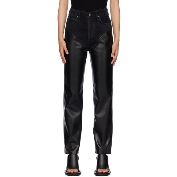 AGOLDE Harley Pants in Black - Picture 2 of 6